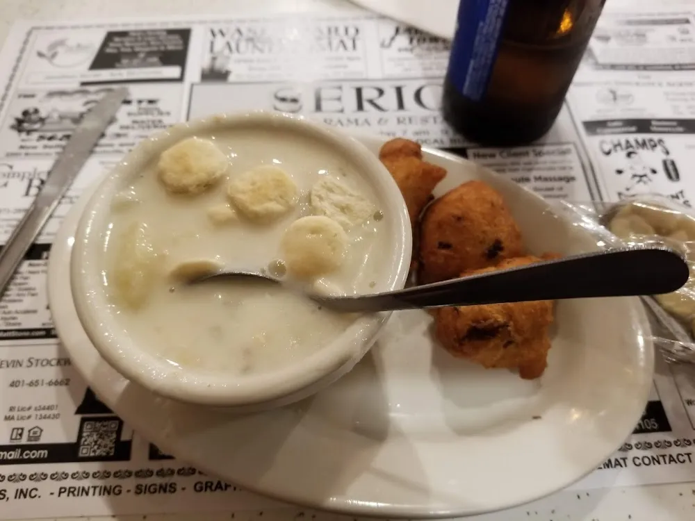 Clam Cakes and Chowder