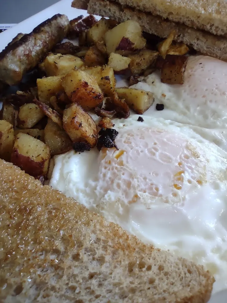 Eggs Meat & Toast