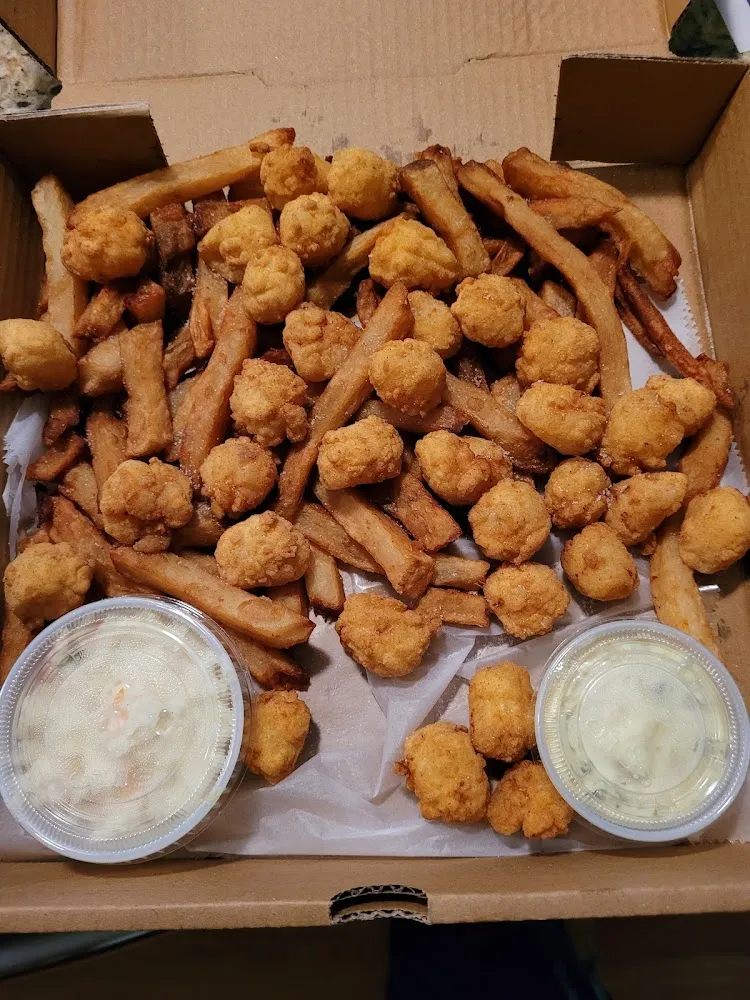 Fried Scallop Plate