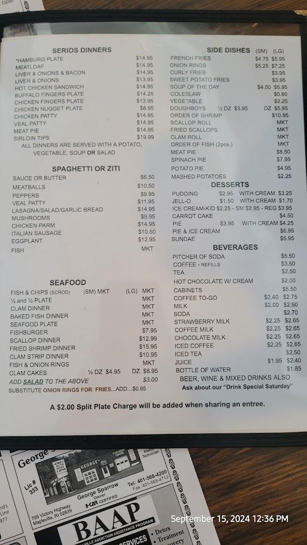 Serio's Pizzarama